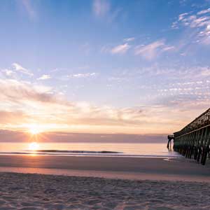 Beach and Pier